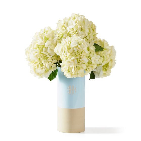 Dipped Ceramic Pitcher Vase | Mark and Graham