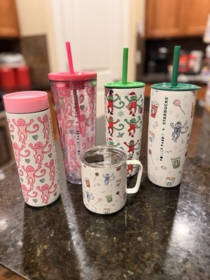 NEW Starbucks Roller Rabbit Full Complete Set Of 5 2025 Holidays Limited Edition | eBay US