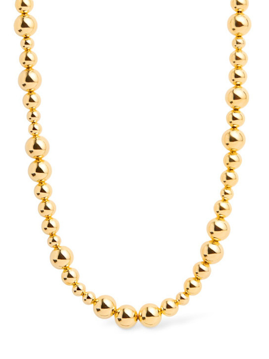 Elly brass collar necklace | Luisaviaroma