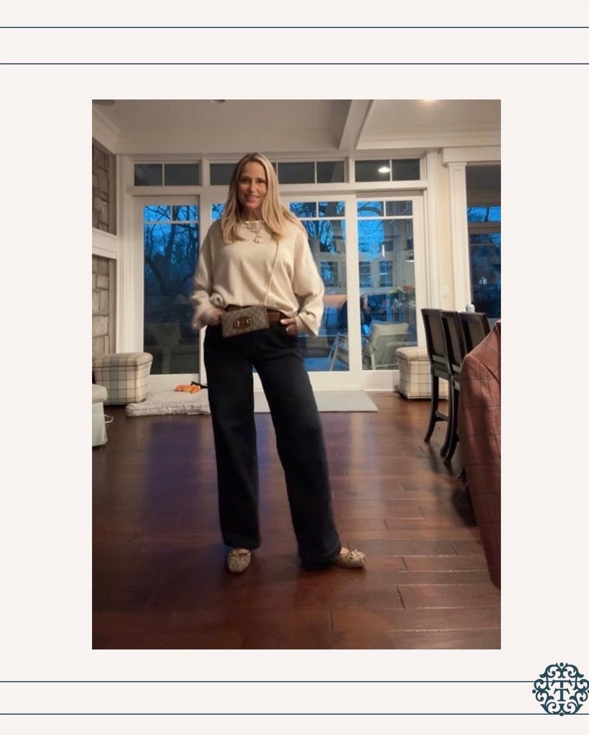 What I’m wearing for a casual night out. It’s easy to pull these items together for an elevated casual fit. Matching the shoes and bag add a touch of elegance! s

#LTKOver40 #LTKMidsize