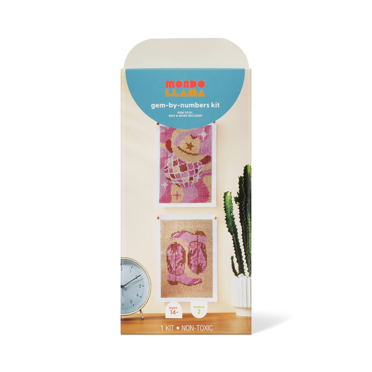 2ct Cowgirl Gem Art Kit - Mondo Llama™ | Target