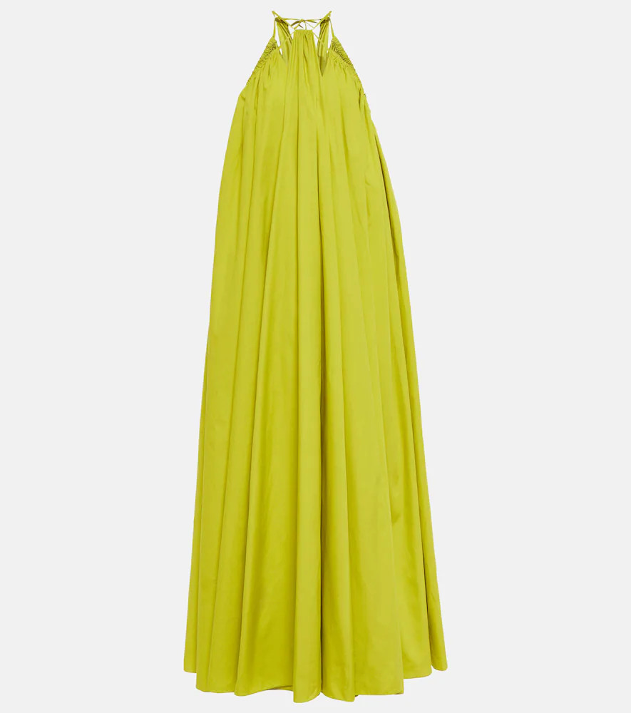 Oscar de la Renta Halterneck cotton gown | Mytheresa (US/CA)