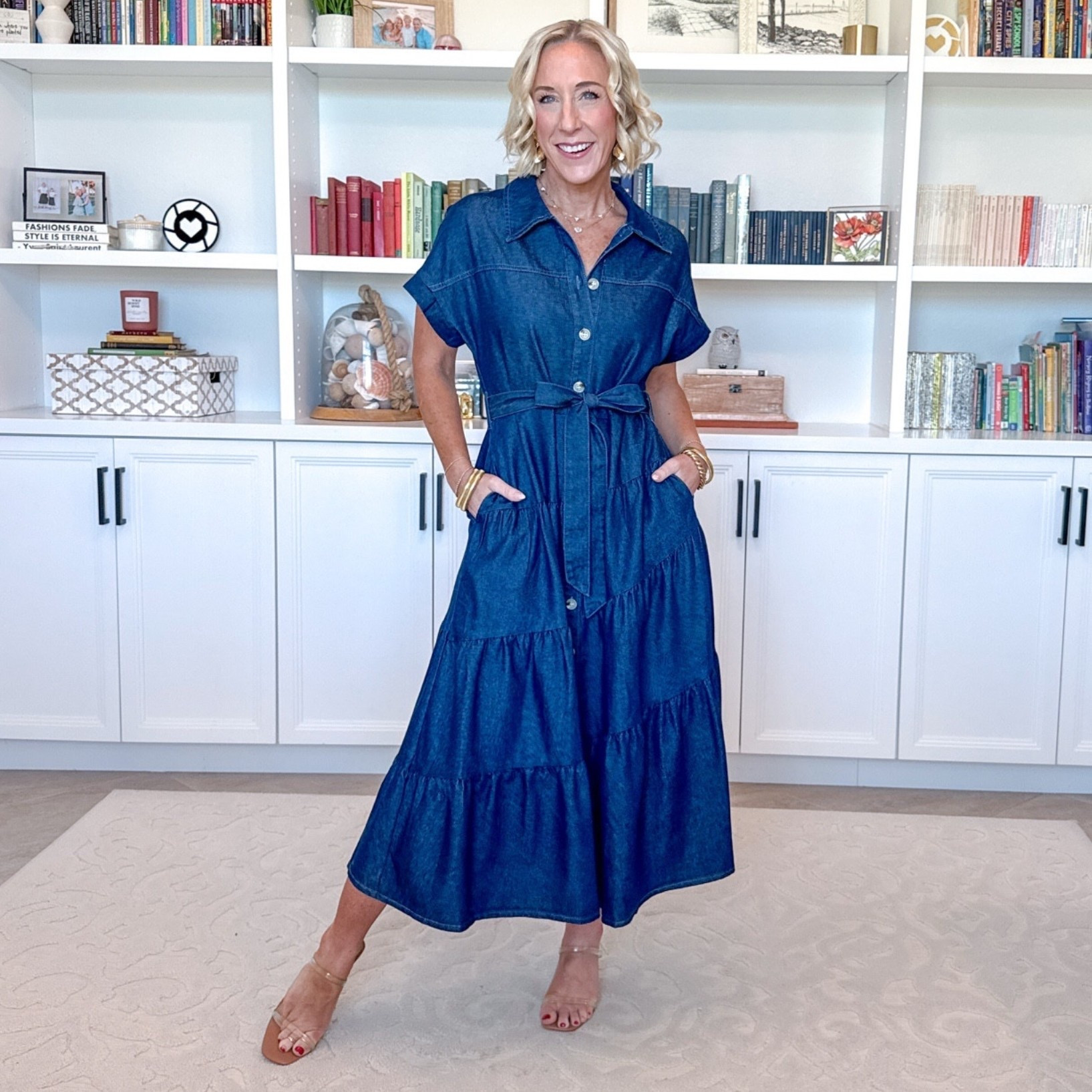 Amazon - maxi dresses for spring. 1. Denim Shirt Dress - size small. 5 washes. 

 

#LTKSeasonal #LTKOver40