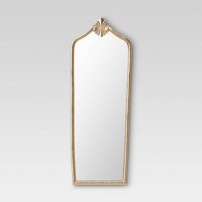 Floor Gilded Decorative Wall Mirror Gold - Opalhouse&#8482; | Target