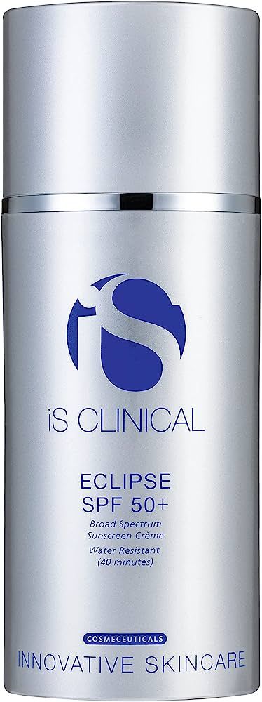 iS CLINICAL Eclipse SPF 50+ Sunscreen, Zinc Oxide tinted sunscreen, ultra sheer non-greasy matte ... | Amazon (US)