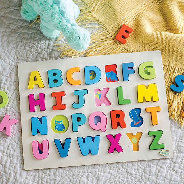 Wood Alphabet Puzzle | Mindware