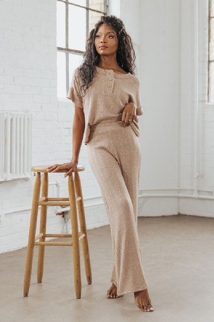 Coco Cable Knit Lounge Pants | Magnolia Boutique