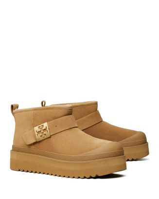 Tory Burch Women's Mellow Shearling Lined Platform Boots  | Bloomingdale's Shoes | Bloomingdale's (US)