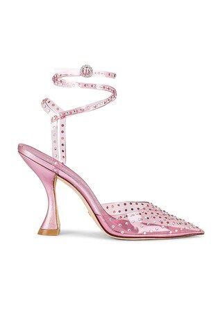 Glam XCurve 100 Wrap Pump in Light Pink, Cotton Candy, & Clear | Revolve Clothing (Global)