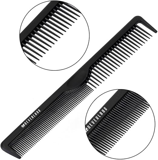 Neverland Beauty 8.4" Carbon Fiber Anti Static Heat Resistant Dual Comb Professional For All Hair... | Amazon (CA)