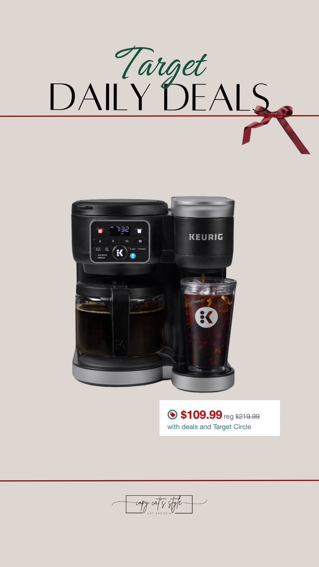 Target deal of the day is so good. 50% off Keurig K duo only at Target. Target coffee machine. . 

#LTKHome #LTKfoodie #LTKGiftGuide