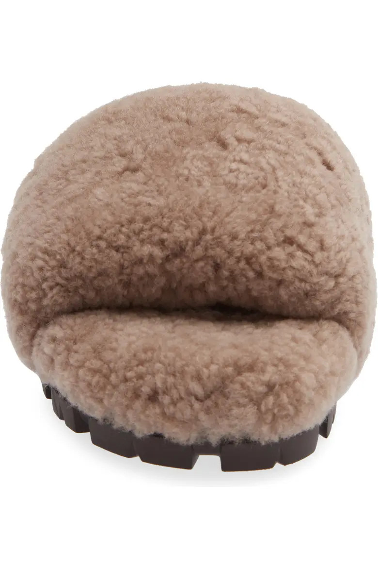 UGG® Cozetta Curly Genuine Shearling Slide Slipper (Women) | Nordstrom | Nordstrom