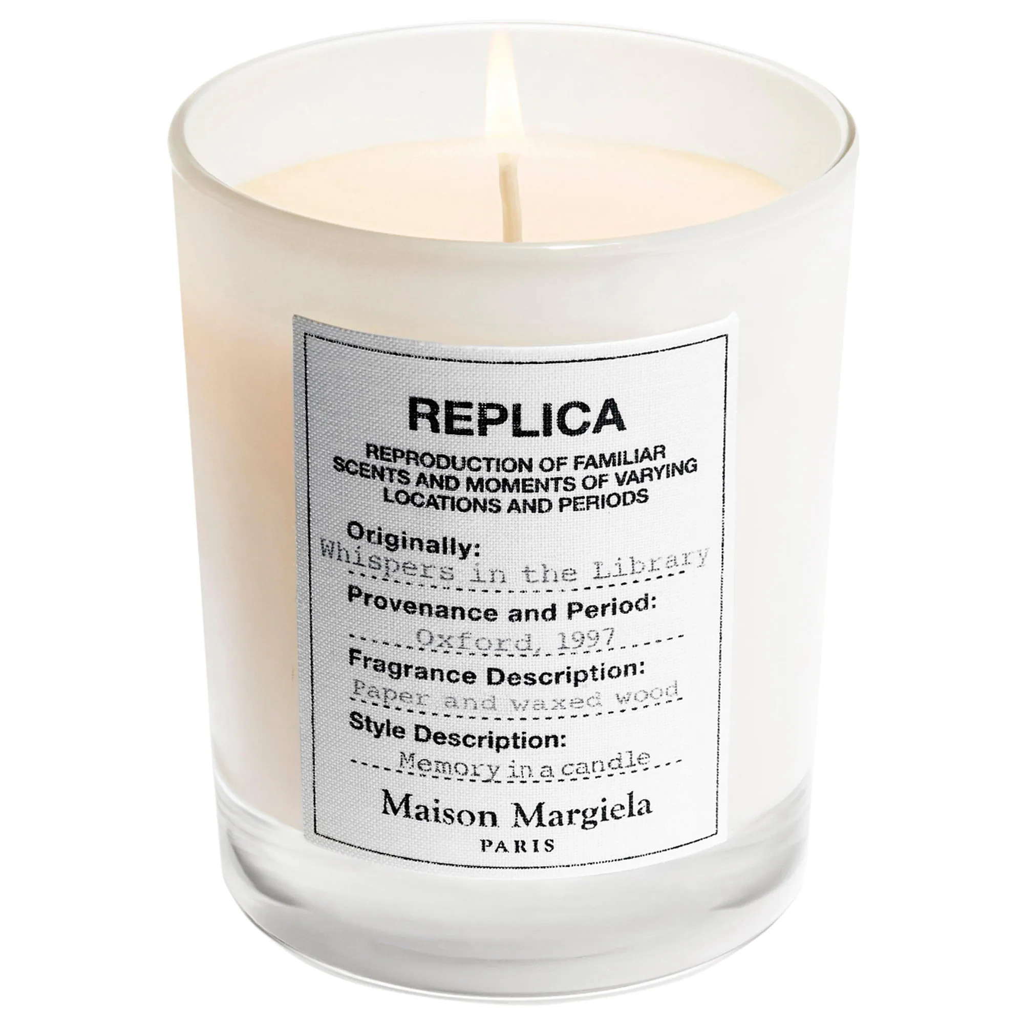 Maison Margiela 'REPLICA' Whispers in the Library Scented Candle 5.8 oz/ 165 g | Sephora (US)
