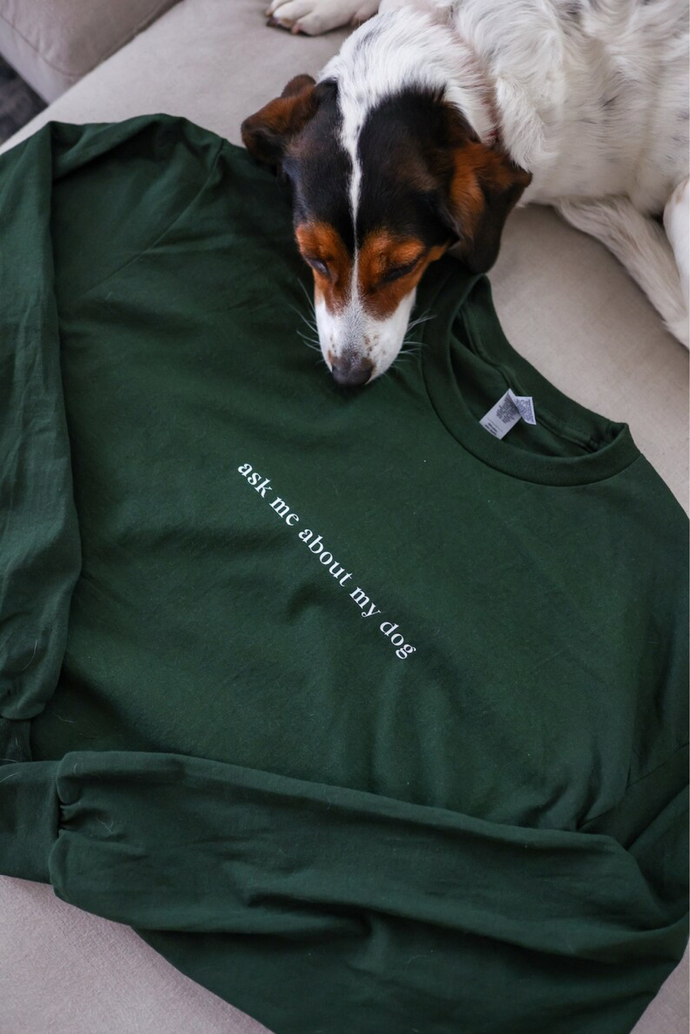 Ask my about my dog long sleeve shirt | Mother’s Day Gift, pet parent gift, dog mom shirt, dog dad shirt 

#LTKunder100 #LTKunder50 #LTKGiftGuide
