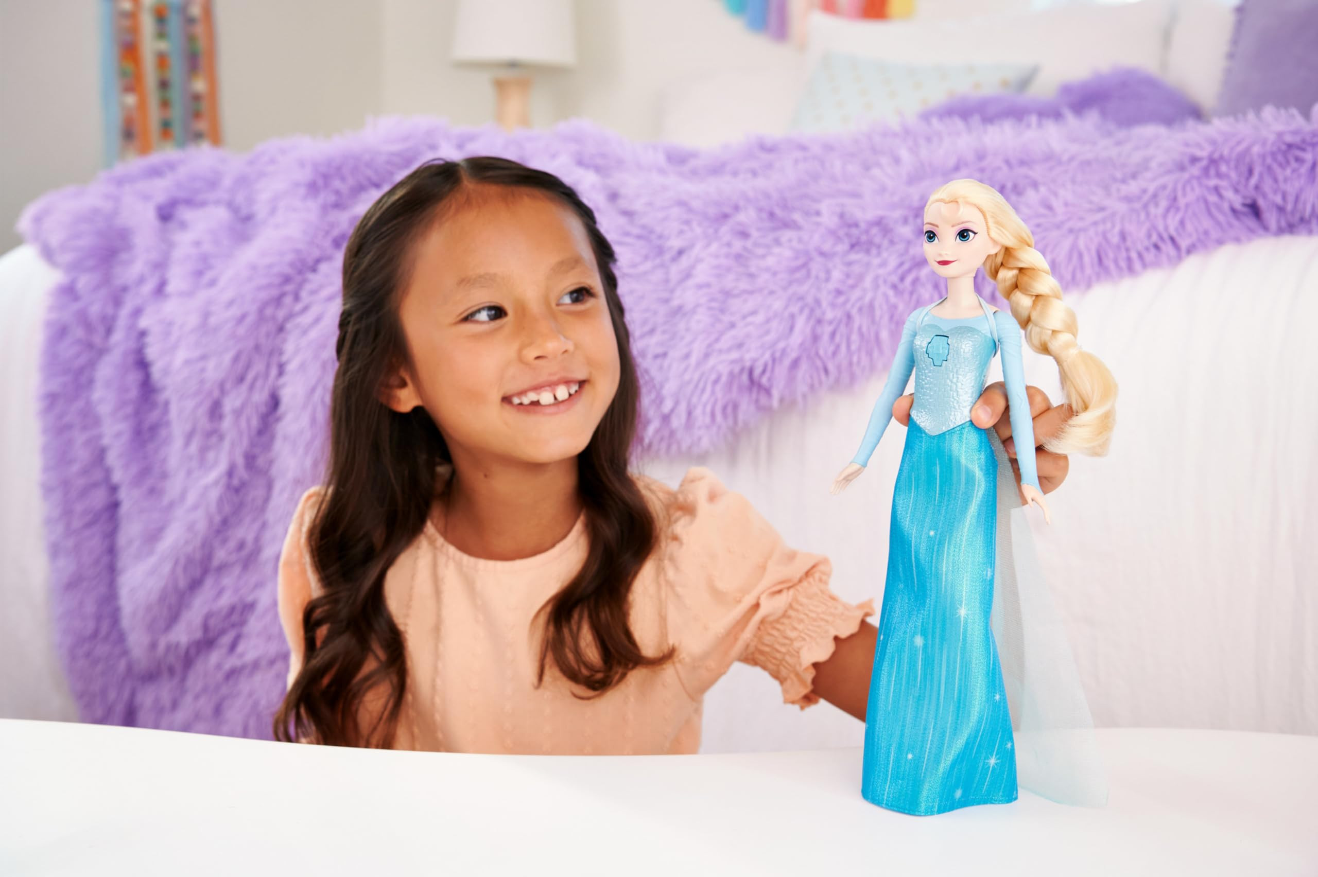 Mattel Disney Frozen Toys, Singing Elsa Doll in Signature Clothing, Sings “Let It Go” from Th... | Amazon (US)