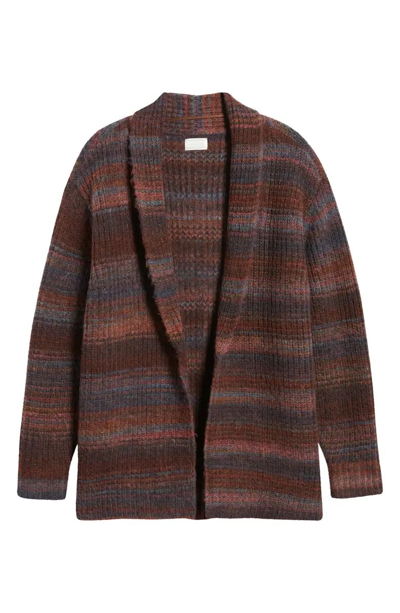 Caslon® Space Dye Open Front Cardigan | Nordstrom | Nordstrom