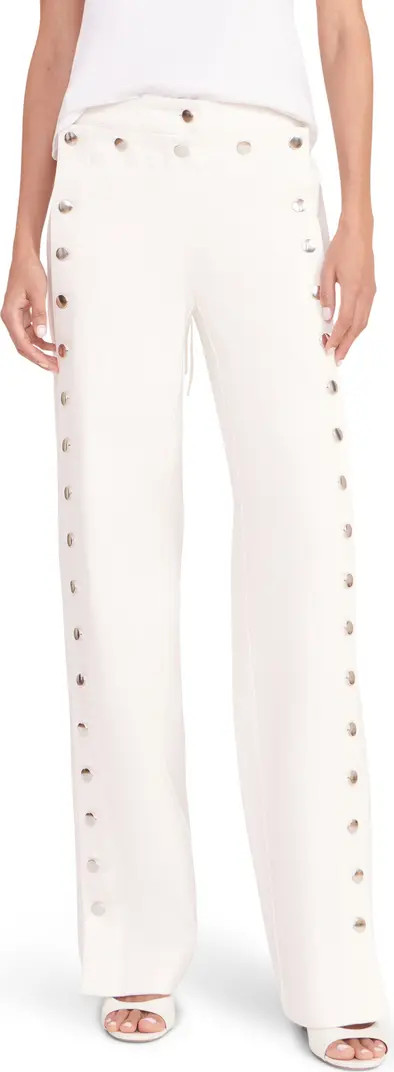STAUD Carter Stud Detail Pants | Nordstrom | Nordstrom