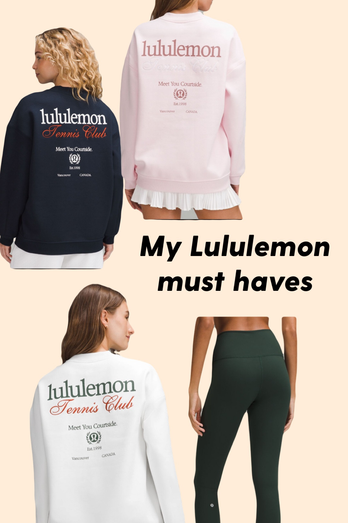 The comfiest oversized sweater. I'm normally a medium but I went for an XS so it wouldn't swallow me since I'm short! I also went for the crop leggings! Perfection! Look cute running errands girl! ✨

#LTKActive #LTKStyleTip #LTKFitness