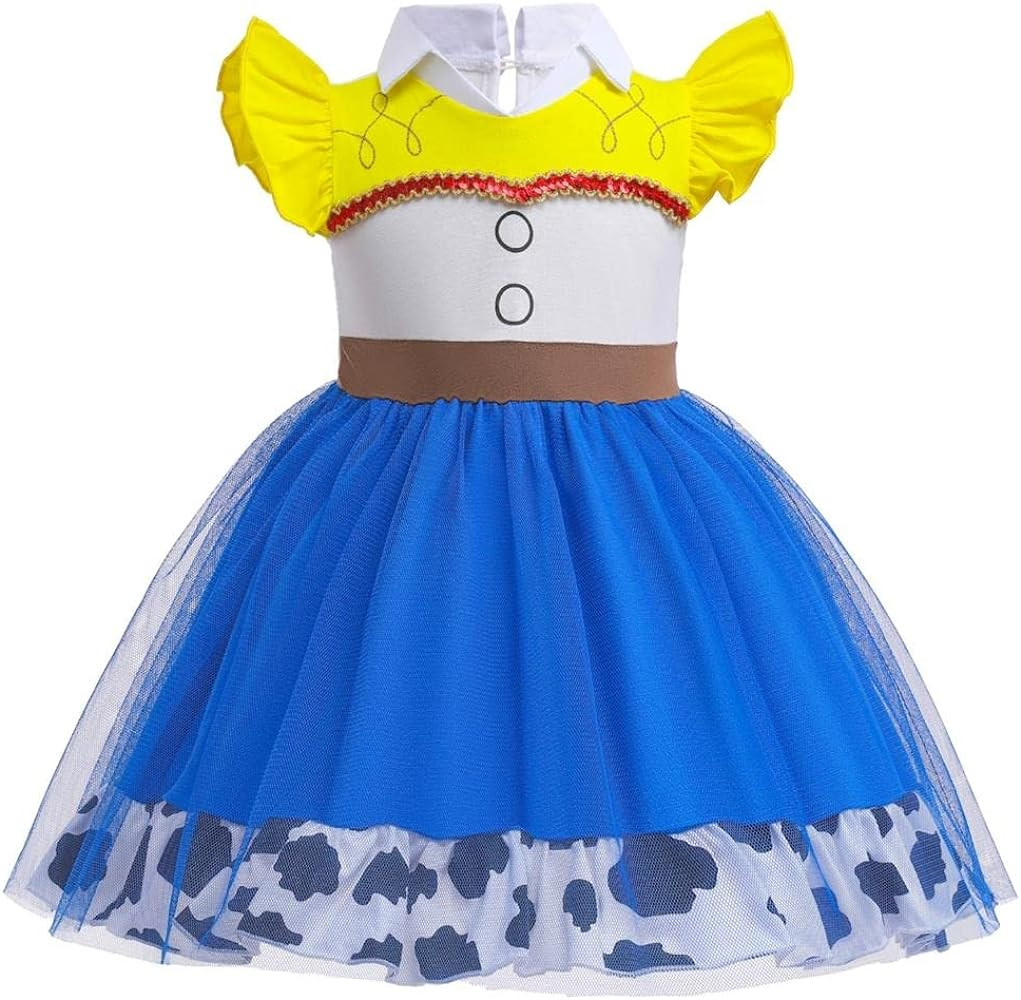 Dressy Daisy Princess Dress Up Clothes Halloween Fancy Party Tulle Skirt Summer Outfit for Baby &... | Amazon (US)