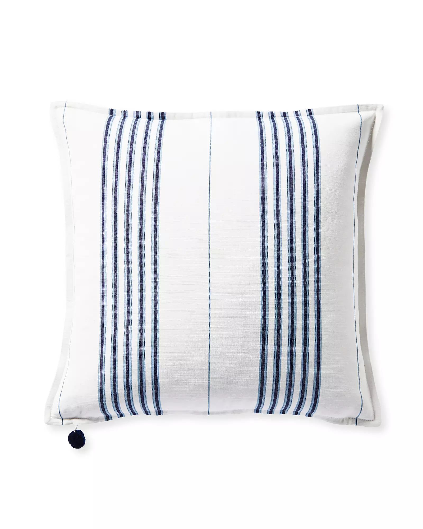 Perennials Lake Stripe Pillow Cover | Serena and Lily