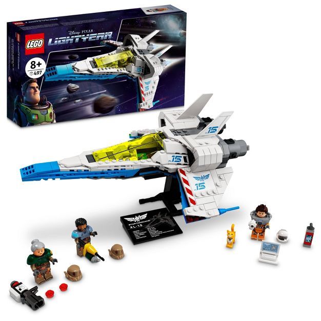 LEGO Disney and Pixar Lightyear XL-15 Spaceship 76832 Building Toy Set | Target