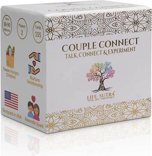 Couple Connect Game for Couples – Couple Card Games for Date Night – Conversation Cards to Im... | Amazon (US)