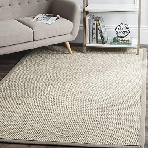 Safavieh NF143E-8 Natural Fiber Collection Marble & Khaki Sisal Area Rug, 8' x 10' | Amazon (CA)