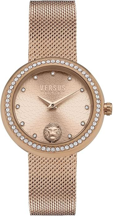 Versus Versace Lea Crystal Collection Luxury Womens Watch Timepiece | Amazon (US)