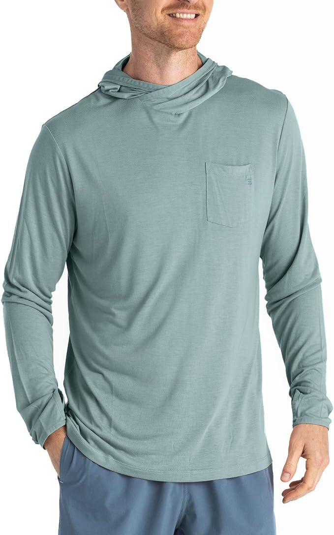 Free Fly Men's Bamboo Lightweight Hoodie - Breathable Performance Outdoor Shirt, Sun Protection 2... | Amazon (US)