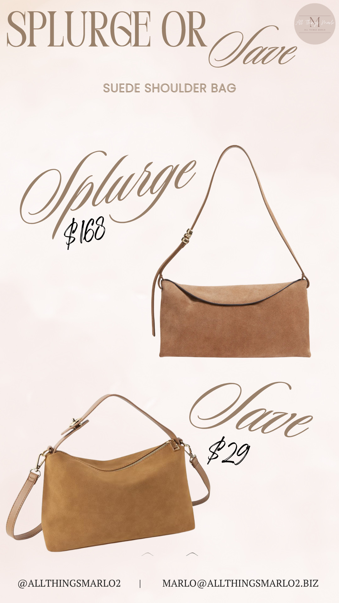 Suede Shoulder Bag

#LTKSeasonal #LTKWorkwear #LTKTravel