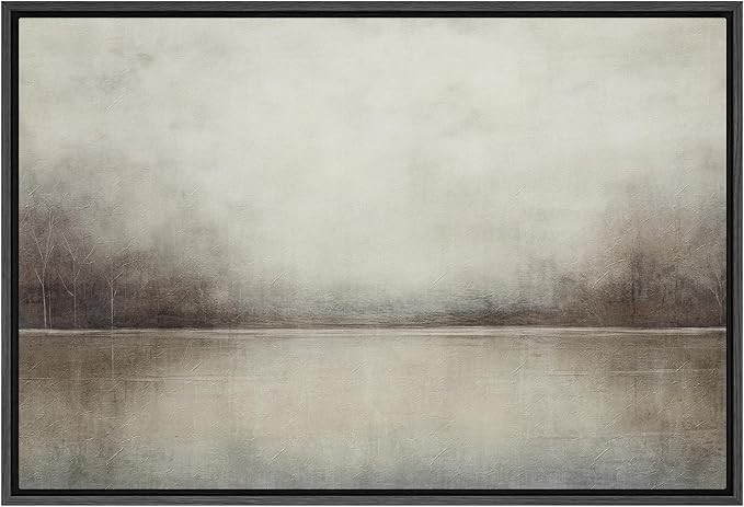 SIGNFORD Framed Canvas Print Wall Art Abstract Landscape Wilderness Impressionism Traditional Sce... | Amazon (US)