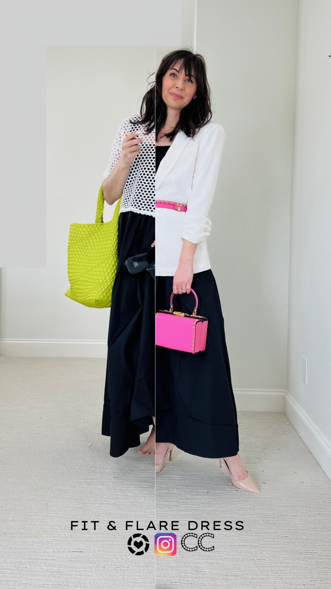 My Nordstrom 6 girlfriends, and I chose this dress as one of our drop pieces for March. 

A fit and flare dress is so versatile I’ll be sharing several ways to style it for work and play all season long shop. what’s left of this style and a few more of my personal pics here and on closetchoreography.com 
 #highlowstyling

Follow my Nordstrom 6 to see how they do the drop 