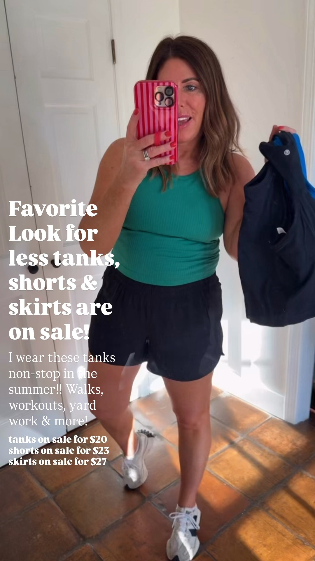 My favorite look for less built-in bra tanks skirts with built-in shorts and ball pockets ￼ and high-rise athletic shorts are 🚨on sale as low as $20🚨
.
My new balance 327 sneakers are on sale 24% off!! they are true to size if between size sizes go up a half!


I wear a medium they come in several colors and they are great quality!!!



#LTKOver40 #LTKActive #LTKSaleAlert