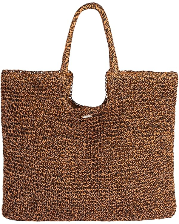Roxy Women's Beach Tote Bag | Travel | Vacation | Straw | Lightweight | Breathable | Amazon (US)