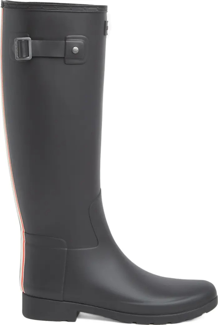 Stripe Knee High Rain Boot (Women) | Nordstrom Rack