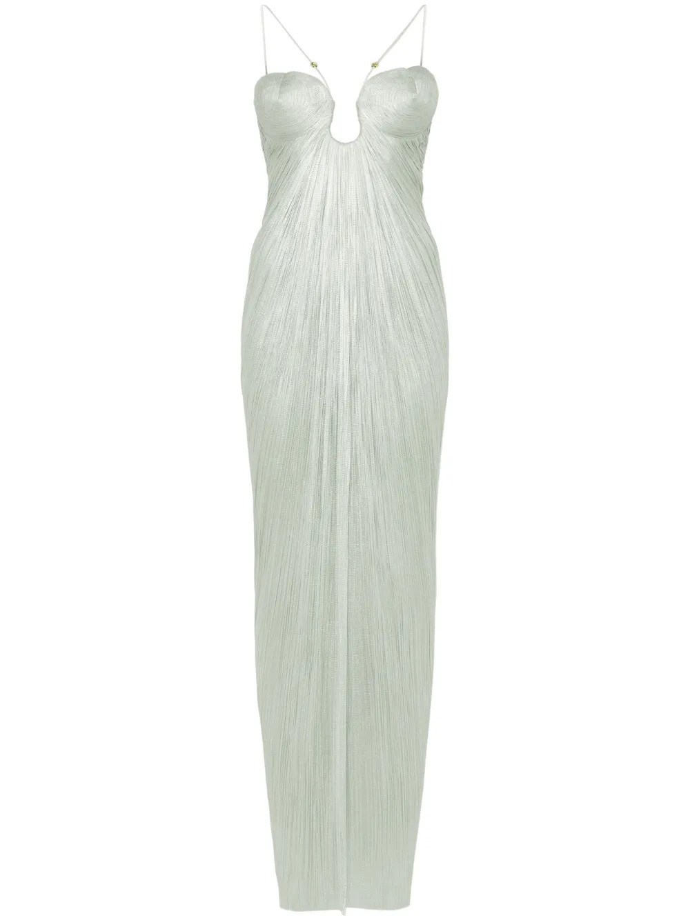 Maria Lucia Hohan Lissandra gown - Green | Farfetch Global