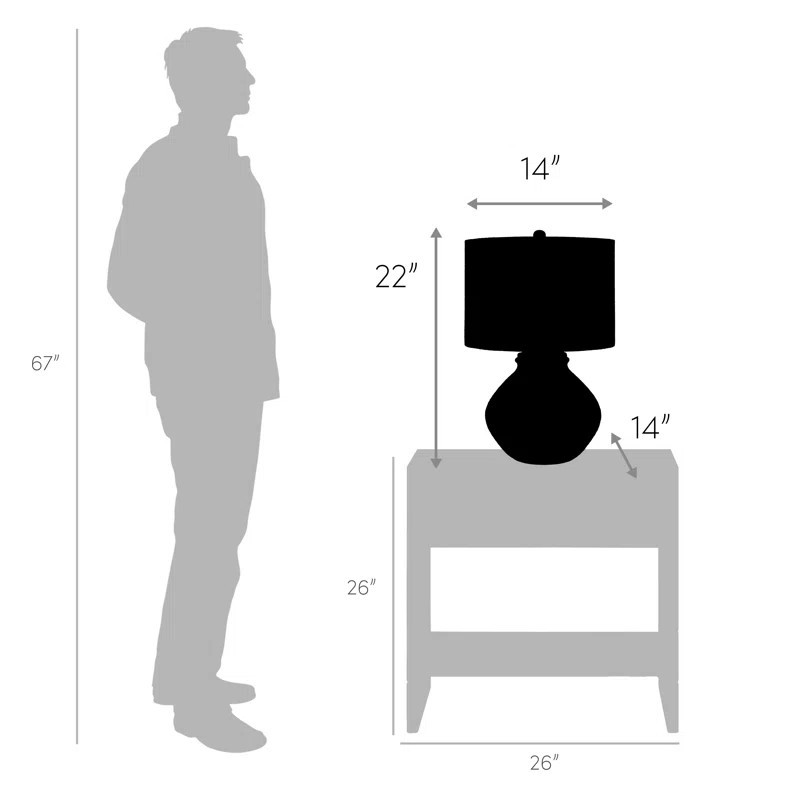 Bystrik Table Lamp | Wayfair North America