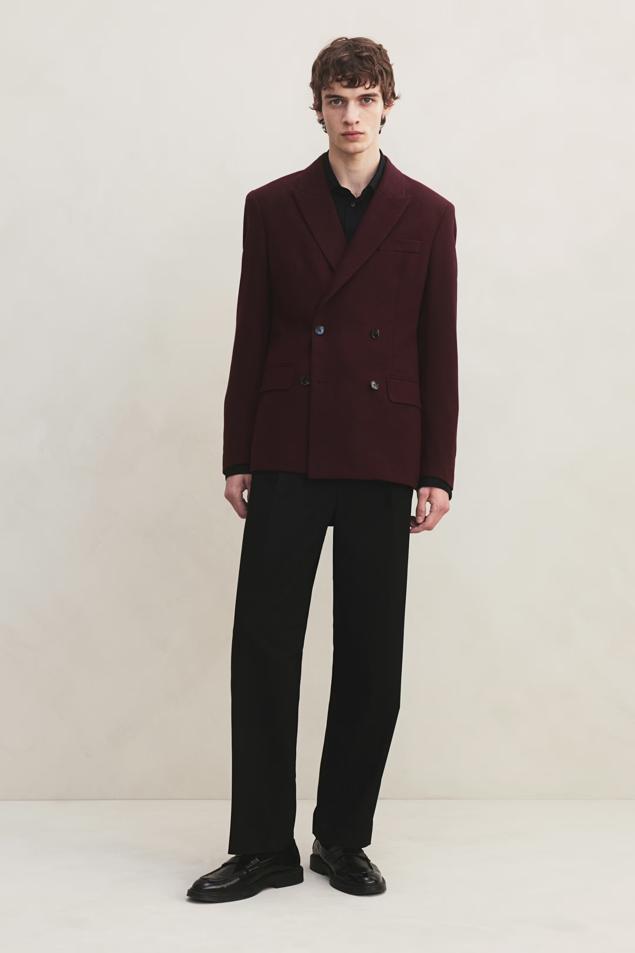 Regular Fit Double-breasted Jacket | H&M (US + CA)