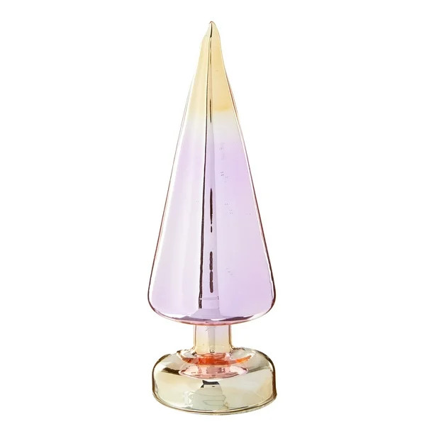 Packed Party Small Pink Glass Tree Table Top Decoration, 8.25" - Walmart.com | Walmart (US)