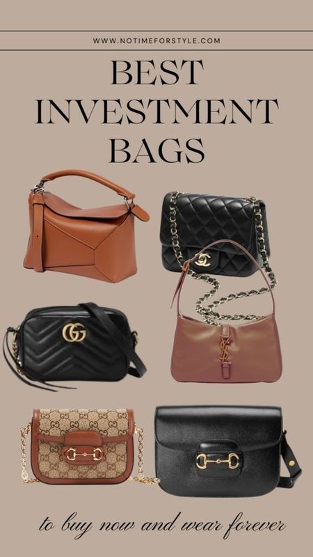 The best investment bags to buy now and wear foreverDesigner bags | Handbags | It Bag | Chanel | Gucci | Loewe 

#LTKGiftGuide #LTKitbag #LTKMostLoved