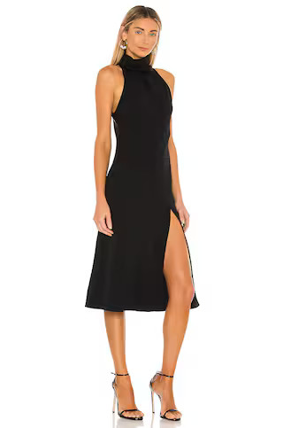 Amanda Uprichard Stanford Dress in Black from Revolve.com | Revolve Clothing (Global)