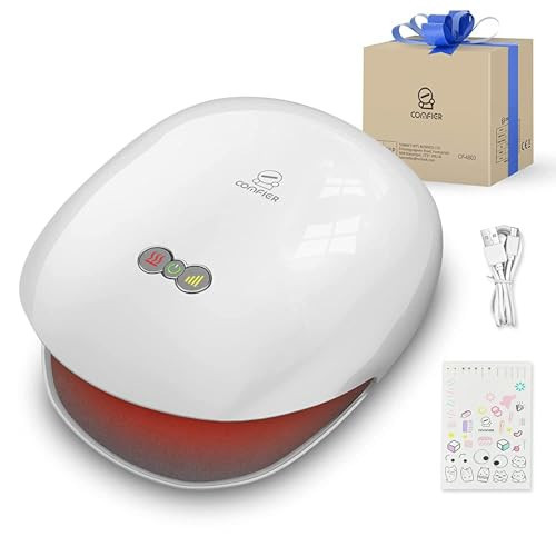 COMFIER Cordless Electric Hand Massager with Compression & Heating for Arthritis and Carpal Tunnel Relief,3 Levels Finger and Wrist Massager Machine,Gift for Men,Women | Amazon (US)