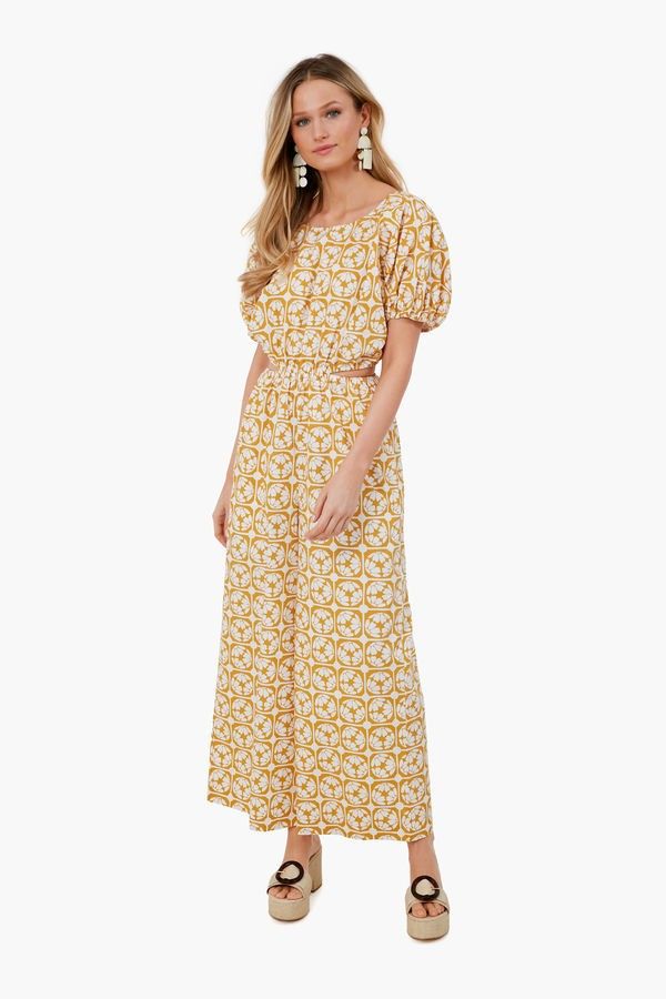 Lattice Fleur Honey Jumpsuit, Spring Outfits, Wide Leg Jumpsuit, Spring Outfit Ideas, Spring Outfit | Tuckernuck (US)