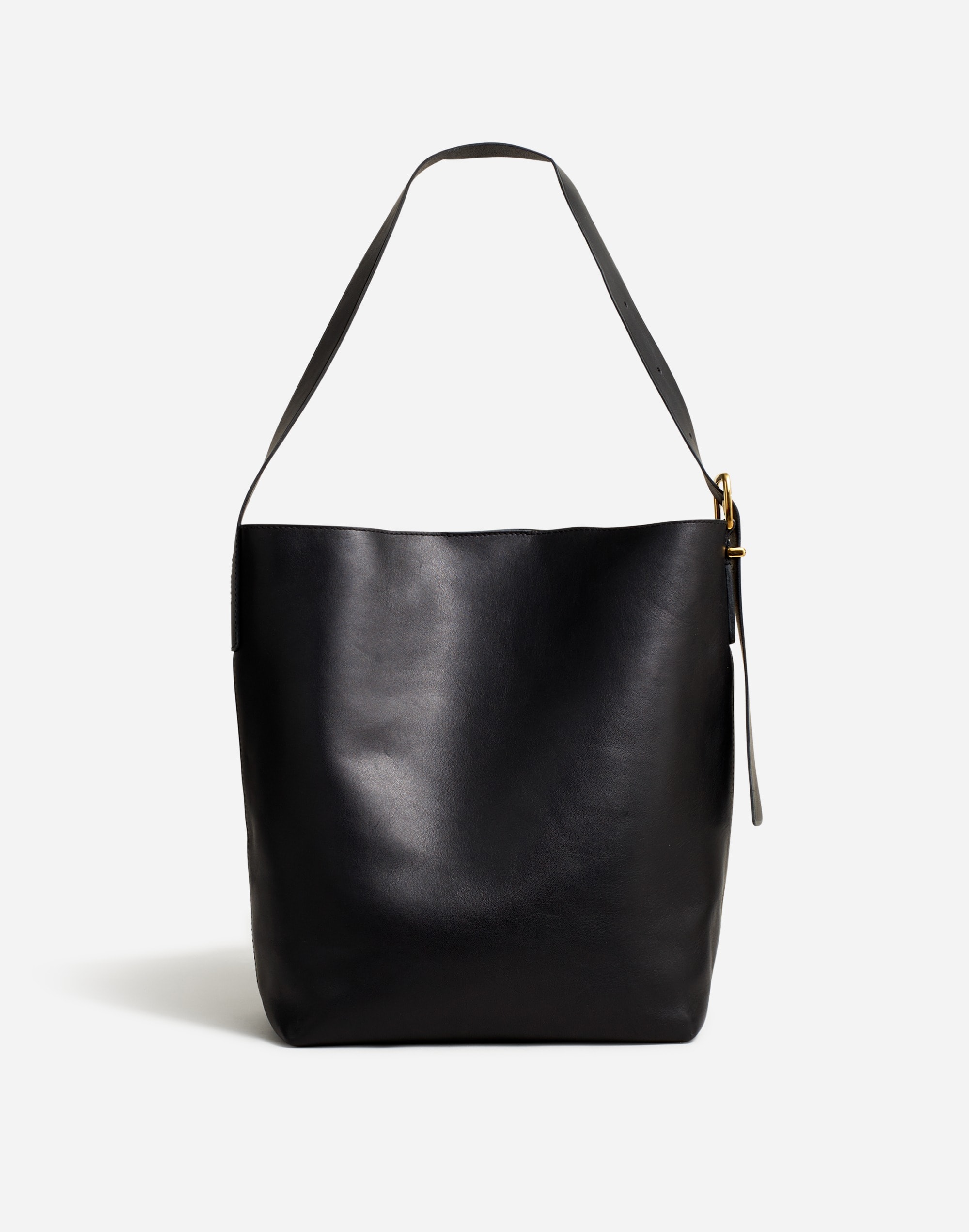The Essential Bucket Tote in Leather | Madewell