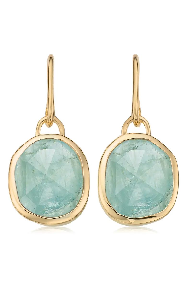 Siren Bezel Set Onyx Earrings | Nordstrom