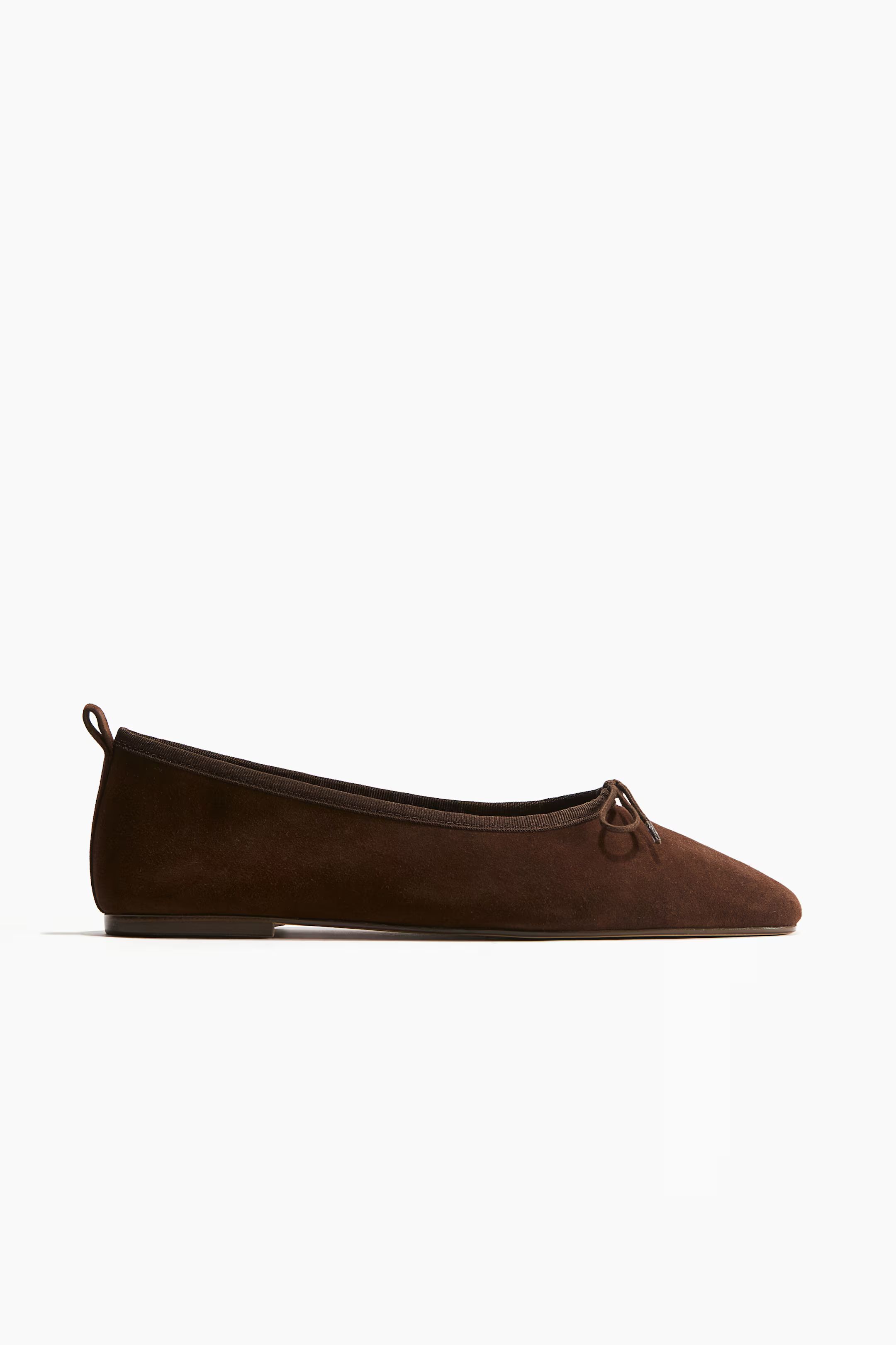 Leather Ballet Flats | H&M (US + CA)