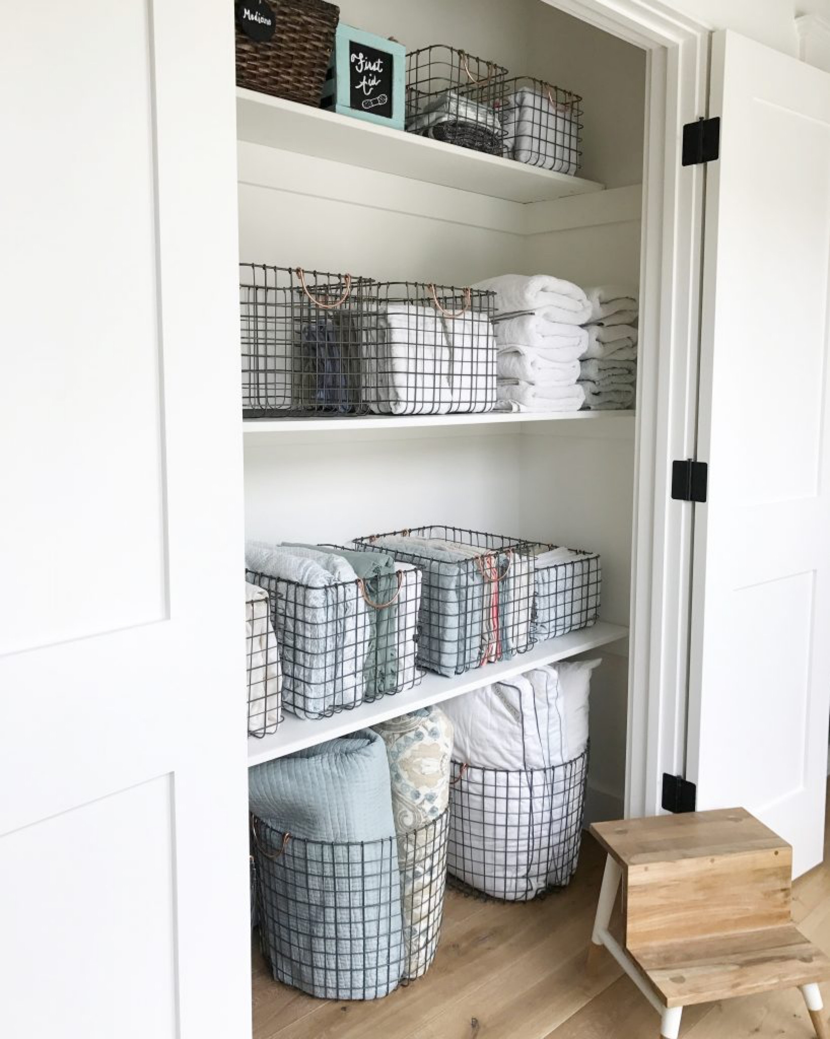 Beautiful Linen Closet. 

#linencloset #organization

#LTKfamily #LTKhome