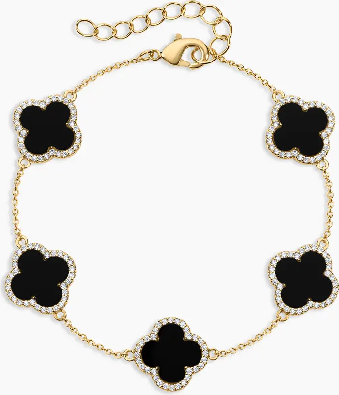 Electric Picks Icon Black Clover Bracelet | Nordstrom | Nordstrom