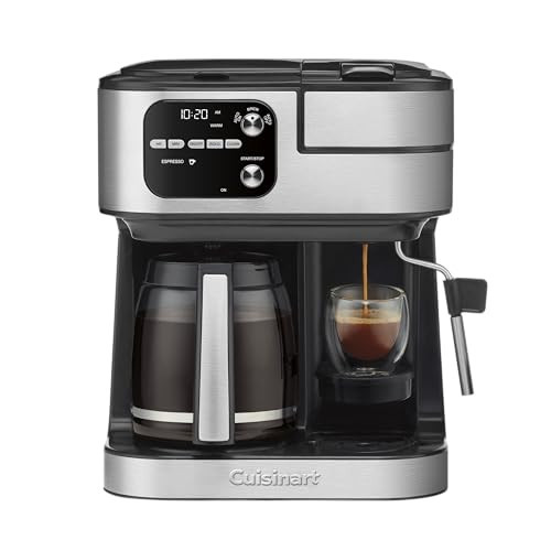 Cuisinart Coffee Center Barista Bar 4-in-1 Coffee Maker, Single-Serve Pods Compatible, Coffeemaker, Three Brewing Sizes, SS-4N1NAS, Black | Amazon (US)