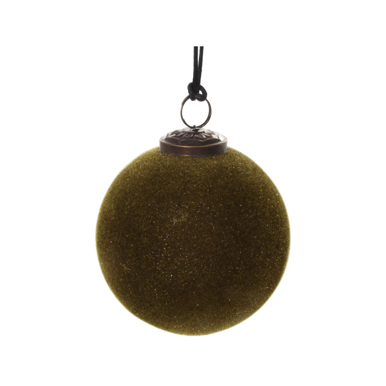 Medium Green Velvet Ornament | Brooke and Lou